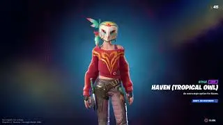 How to Unlock Tropical Owl Haven Mask - Fortnite Haven Masks