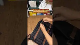 UNBOXING tomtoc Flap Laptop Backpack 16inch, Lightweight, Water-Resistant Casual Daypack, 22L Black