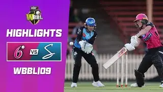 Sydney Sixers v Adelaide Strikers | WBBL|09