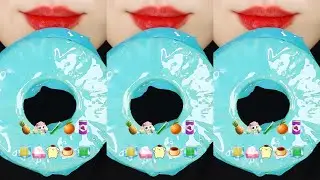 VERTICAL MUKBANG CANDIED PINEAPPLE ASMR JAPANESE KINJO JELLY EATING SOUND ASMR EMOJI FOOD ASMR 🍍