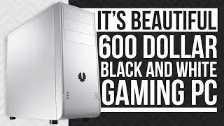BLACK AND WHITE PC BUILD FOR $600! AMD FX-6300 + GTX 950