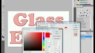 Glass effect tutorial in photoshop