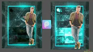 Instagram profile photo editing tutorial in picsart || picsart editing tutorial || BD media tech
