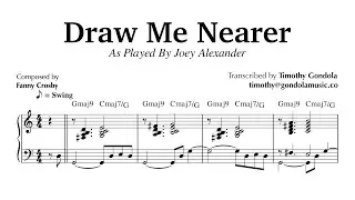 Joey Alexander plays Draw Me Nearer