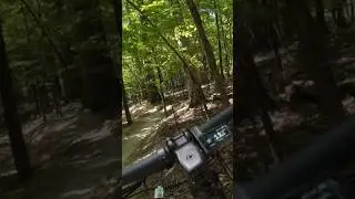 Hangry + Fatigue + MTB riding = barely saved. Be careful out there! 🦺