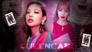 queen card - jennie x lisa | capcut