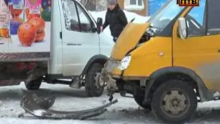 На Ватутина произошло ДТП с участием пассажирской ГАЗели