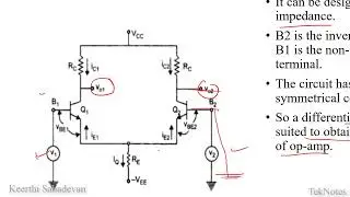 Differential amplifier using BJT| Configurations| Working| Common mode| Differential mode| Malayalam