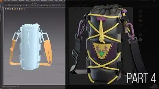Сумка в Marvelous Designer. Часть 4. Ремни