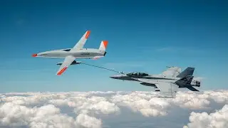 Boeing Produces MQ-25 Stingray Unmanned Tanker Aircraft To Support Navy Aircraft Carrier Operations