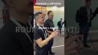 BZBGEAR vs. NETGEAR! #ise2024 #gaming #netgear #bzbgear
