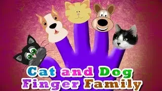 Dog & Cat Finger Family || Dog Finger Family || Cat Finger Family