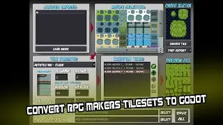 Convert RPG Maker Tilesets to Godot Tilesets - Godot Plugin