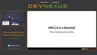 Devnexus 2020 (Java Message Service).next(Jakarta Messaging 3.0)   David Blevins