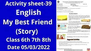 Activity sheet 39 class 6to8 (5/3/2022) English/Activity sheet39 class6to8 /worksheet 39/worksheet39