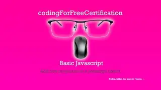 Basic Javascript | Add New Properties to a JavaScript Object | freeCodeCamp | 88 of 113