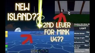 NEW HIDDEN ISLAND FOR MINK V4 RACE AWAKENING?! + 2ND LEVER?? | Blox Fruits