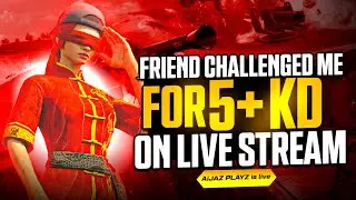 FRIEND CHALLENGE ME FOR 5+KD ON LIVE STREAM AIJAZ PLAYZ YT