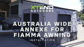 How to set up your Australia Wide Annexe on a Fiamma Awning