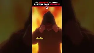 😨 Lo ASESINAN y REGRESA A LA VIDA para buscar VENGANZA!! #anime #shorts
