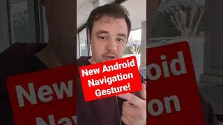Android's NEW Navigation Gesture 👀