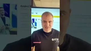 Short promo for my podcast, Conversations with Marius Dosinescu.