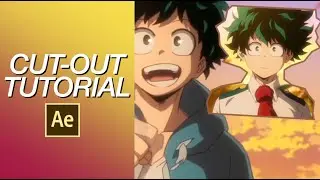 Cut-Out Image Effect || After Effects Tutorial