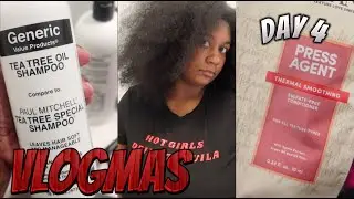 VLOGMAS DAY 4| come wash my hair with me