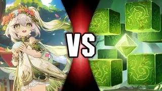 Solo Nahida Vs Dendro Hypostasis Boss || #genshinimpact