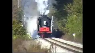 QJ-led Steam Freight, Excursions on IAIS - Oct. 18, 2008