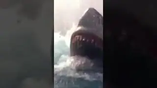 Shark Attack. JAWS Ride at Universal Studios