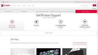 HOW TO DOWNLOAD CANON PRINTER DRIVER