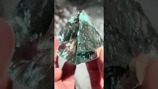 Mt.Shasta Lemurian Aqua Blue Andara Crystal