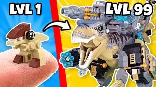 I built LEGO Jurassic World Dinosaur MECHS…