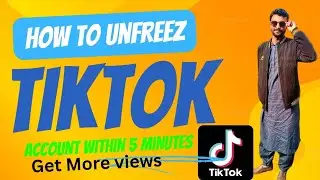 How to unfreeze Tiktok account | Tiktok Account Freeze problem | viral video on tiktok
