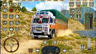 Indian  CargoTrack Driver Simulator- Ashok Lorry Track Driving - Android gameplay#2@TMGemar-ep3fq