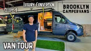 VAN TOUR | Luxury Scandinavian Design Custom Camper Van Build