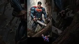 Avengers And DC Hero's But cutting trees #shorts #avengers #marvelshorts #dcshorts #subscribe