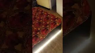 LED light. Under Bed floor Light. January 23, 2022.