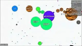 Лучший игрок в agar.io!