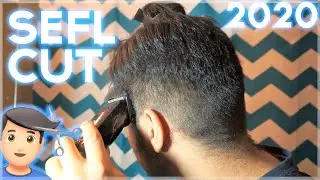 SE COUPER LES CHEVEUX TOUT SEUL FACILEMENT 💈HOMME ( 5 MINUTES) 😱 how to cut your own hair