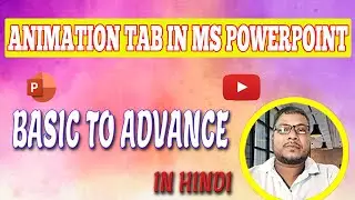 Animation Tab  In Ms  PowerPoint   II   PowerPoint Main Design Tab Detail Main Sikhen?