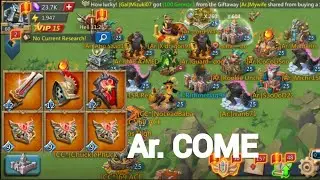 ROOKIE XD& UAE A7MED (Ar.) COME FOR MY MINI MEGA RALLY TRAP..BAMBOOZLE RALLY..LORDS MOBILE