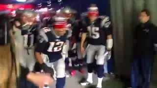 Inside the New England Patriots Helmet Tunnel!