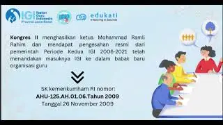 Sejarah Ikatan Guru Indonesia IGI