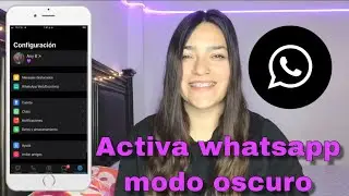 COMO ACTIVAR MODO OSCURO EN WHATSAPP (en iPhone actualización )📱