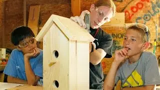 Woodworking at Kingsley Pines Camp