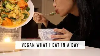 Vegan What I Eat In a Day | WFH