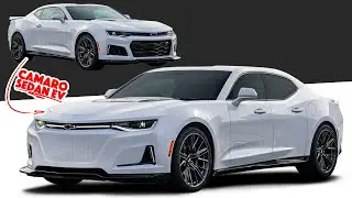 Chevy Camaro redesign - It's going ELECTRIC