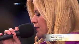 Kelly Clarkson - My Country 'Tis Of Thee -  Second Barack Obama Presidential Inauguration
